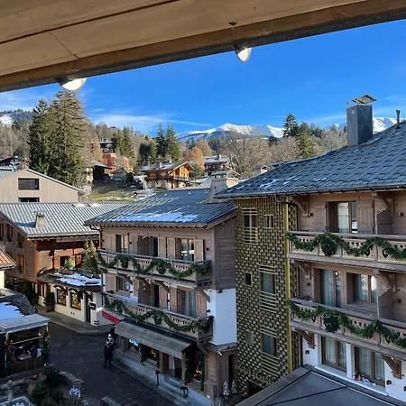 Nid Douillet Au Coeur De Megeve Apartment Exterior photo